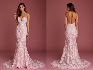 Glamorous Evening Dress and Prom Dress with a Tulle Skirt for a Soft and Romantic Look