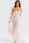 Dreamy A-line Weeding Dress Simple Sleeveless Bride Robe Elegant Appliques Floor-length Bridal Dresses Vestidos De Novia