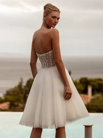 Vestido De Novia De sirena 2 en 1, Vestido De Novia moderno sin mangas con lazo De satén, Vestido De Novia De princesa 