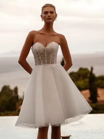 Vestido De Novia De sirena 2 en 1, Vestido De Novia moderno sin mangas con lazo De satén, Vestido De Novia De princesa 