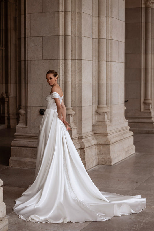 Vestido De Novia De sirena 2 en 1, Vestido De Novia moderno sin mangas con lazo De satén, Vestido De Novia De princesa 