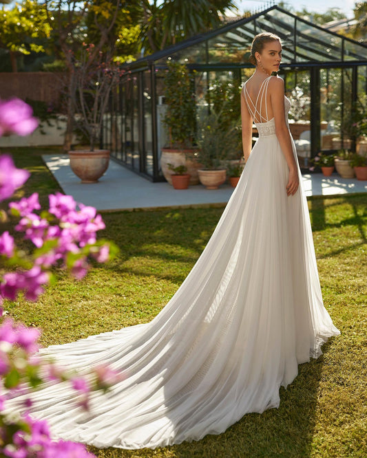 Vestido De Novia De sirena 2 en 1, Vestido De Novia moderno sin mangas con lazo De satén, Vestido De Novia De princesa 