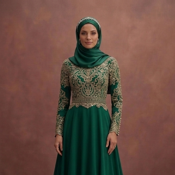 A-Line Muslim Prom Dresses – Flattering & Comfortable Fit