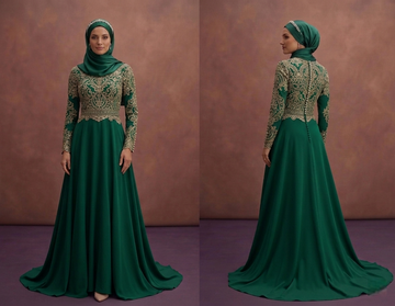 A-Line Muslim Prom Dresses – Flattering & Comfortable Fit