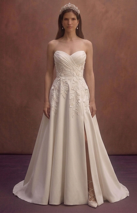 A-Line Wedding Dresses with Flattering Fit