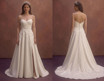 A-Line Wedding Dresses with Flattering Fit