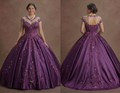 Amethyst Purple Quinceañera Dress Silk Blend 2026