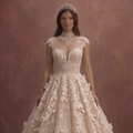Appliqué Lace Wedding Dresses with Romantic Texture