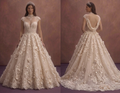 Appliqué Lace Wedding Dresses with Romantic Texture