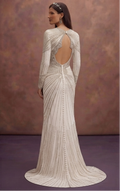 Art Deco Beaded Wedding Dresses with Glamorous Details