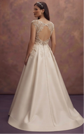 Autumn Mikado Wedding Dresses with Rich Textures