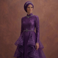 Azure Layered Muslim Prom Dresses – Unique & Fashion-Forward