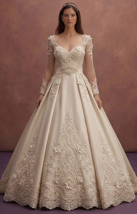 Ball Gown Wedding Dresses with Regal Elegance