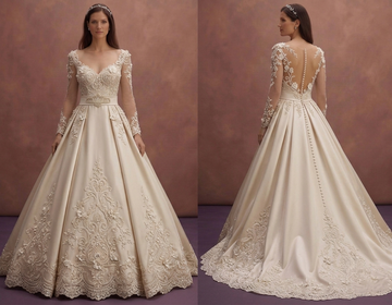 Ball Gown Wedding Dresses with Regal Elegance
