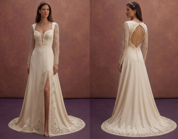 Bamboo Silk Wedding Dresses with Eco-Friendly Luxury