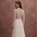 Beach Wedding Dresses in Soft Chiffon Fabric