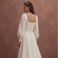 Bishop Sleeve Wedding Dresses with Vintage Charm