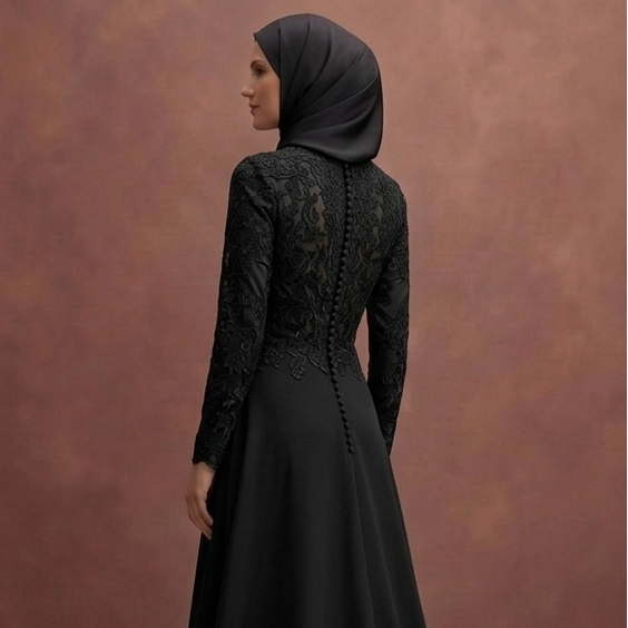 Black Muslim Prom Dresses – Classic & Timeless Elegance