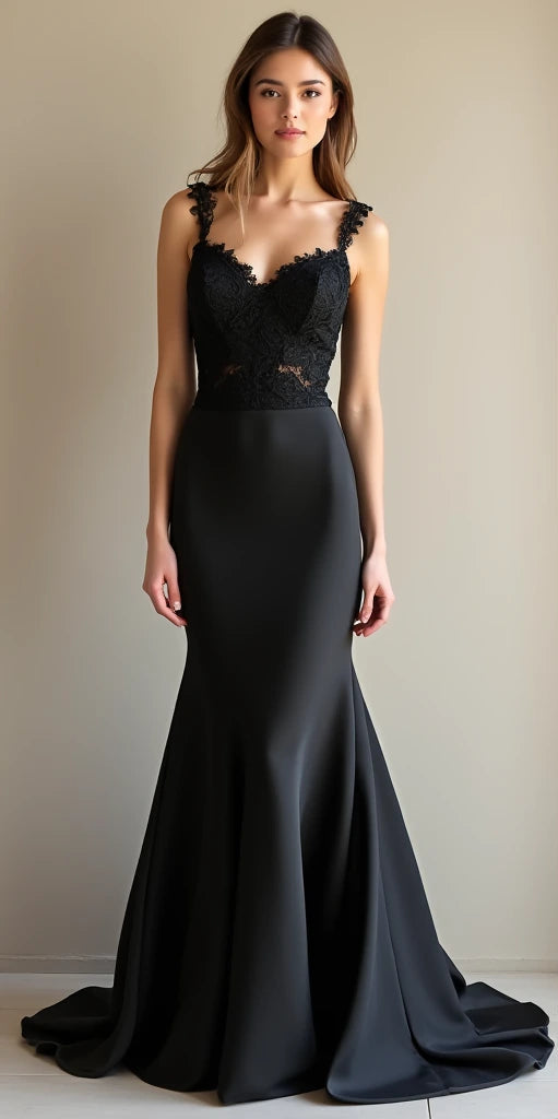 Black Wedding Dress | Stunning Midnight Bridal Gown for Modern Alternative Brides