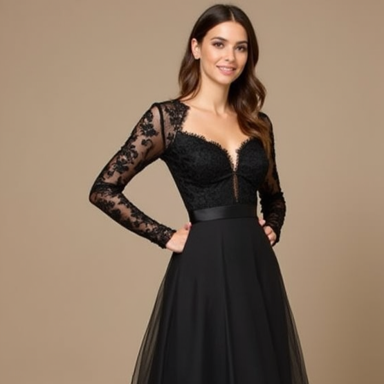 Black Wedding Dress | Ethereal Gothic Bridal Gown for a Magical Wedding Experience