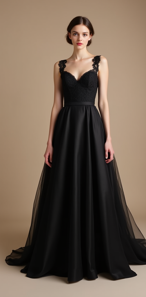 Black Wedding Dress | Timeless Black Gown for a Unique and Unforgettable Bridal Look