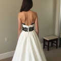 Black & White Wedding Dress | Dramatic Dark Bridal Gown for a Show-Stopping Wedding Day