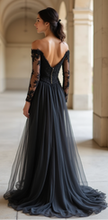 Black Wedding Dress | Captivating Gothic Wedding Gown for a Memorable Ceremony