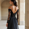 Black Wedding Dress | Captivating Gothic Wedding Gown for a Memorable Ceremony