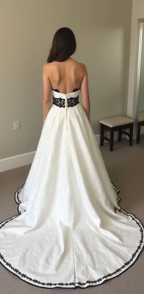 Black Wedding Dress for Gothic Brides Who Love Dark Romance