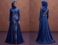 Blue Modern Muslim Prom Dresses – Modesty Meets Fashion