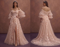 Blush Wedding Dresses with Romantic Charm