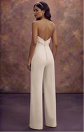 Bridal Jumpsuits with Modern Minimalist Style