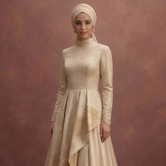 Champagne Muslim Prom Dresses – Subtle Luxury Looks