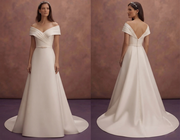Chapel Train Wedding Dresses with Timeless Sophistication