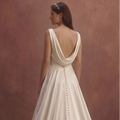 Charmeuse Wedding Dresses with Elegant Shine