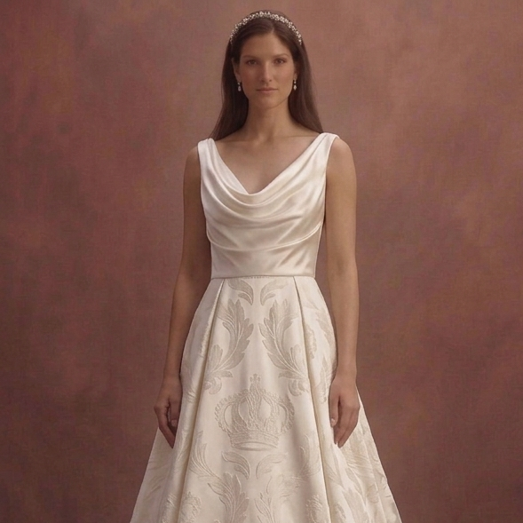 Charmeuse Wedding Dresses with Elegant Shine