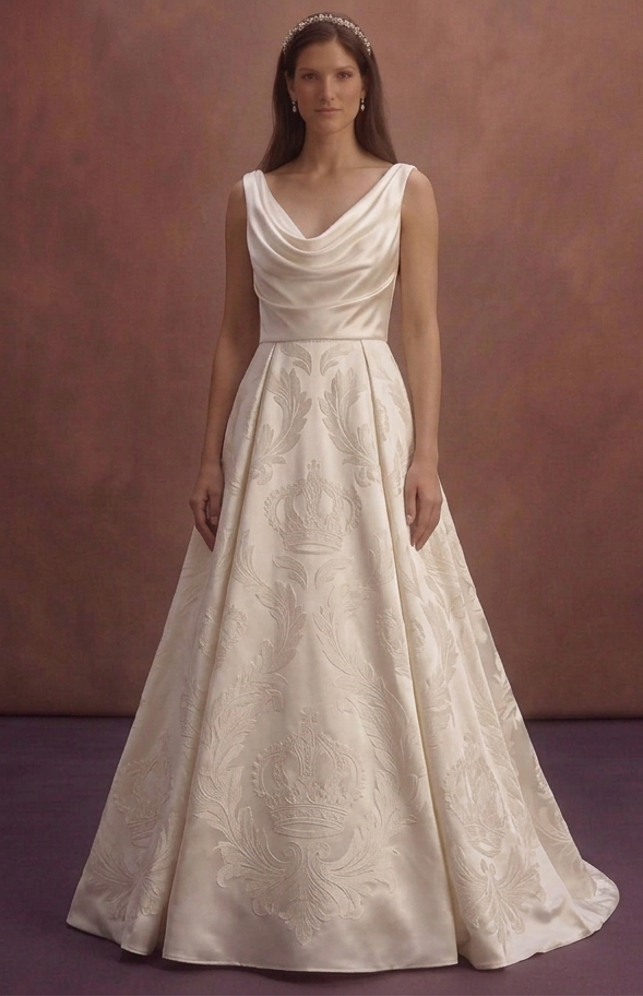 Charmeuse Wedding Dresses with Elegant Shine