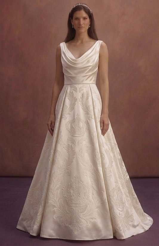 Charmeuse Wedding Dresses with Elegant Shine