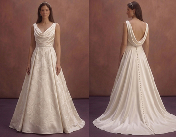 Charmeuse Wedding Dresses with Elegant Shine
