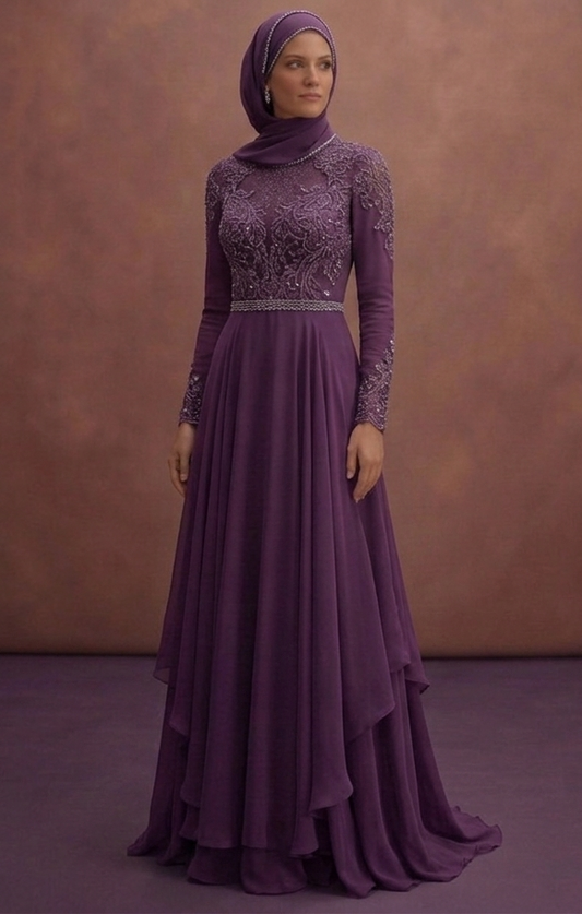 Chiffon Muslim Prom Dresses – Lightweight & Flowing Looks
