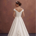 Classic Bridal Gowns with Cathedral Train Elegance