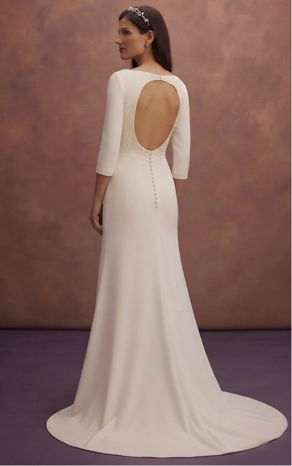 Contemporary Bridal Dresses with Minimalist Elegance