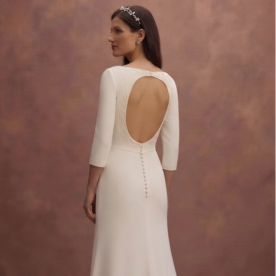 Contemporary Bridal Dresses with Minimalist Elegance