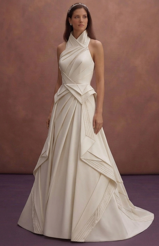 Contemporary Wedding Dresses with Architectural Silhouettes