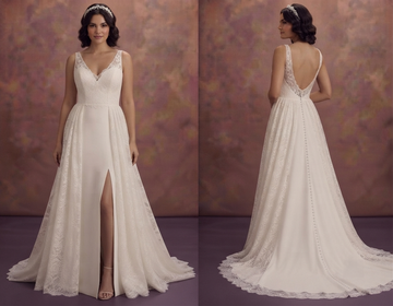 Convertible Bridal Dresses with Detachable Skirts