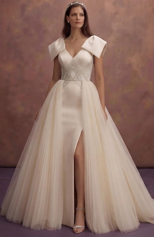 Convertible Wedding Dresses with Two Looks in One