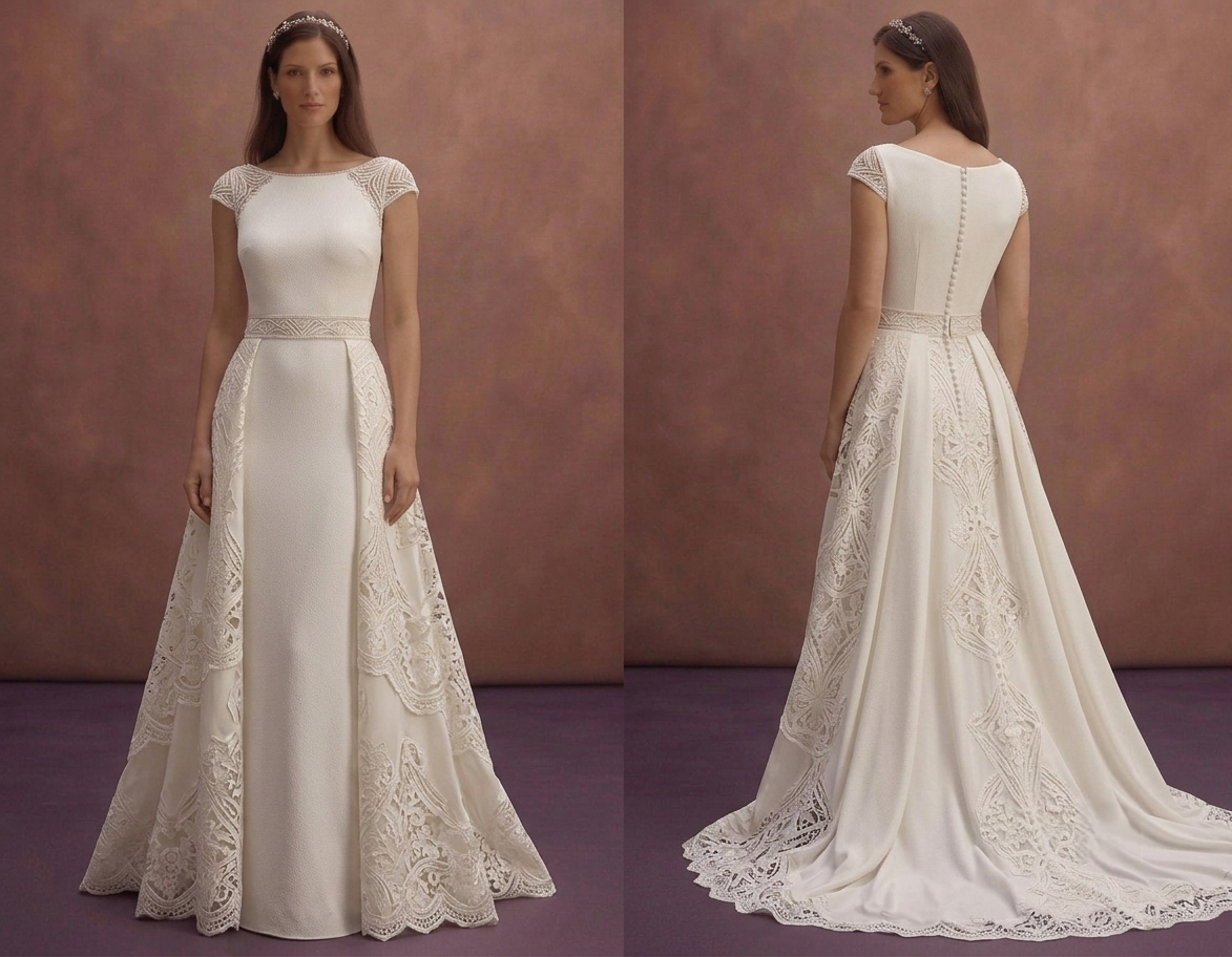 Convertible Wedding Dresses with Versatile Styling