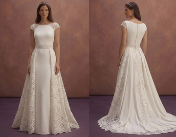 Convertible Wedding Dresses with Versatile Styling