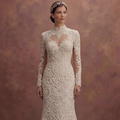 Corded Lace Wedding Dresses with Rich Texture