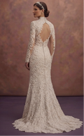 Corded Lace Wedding Dresses with Rich Texture